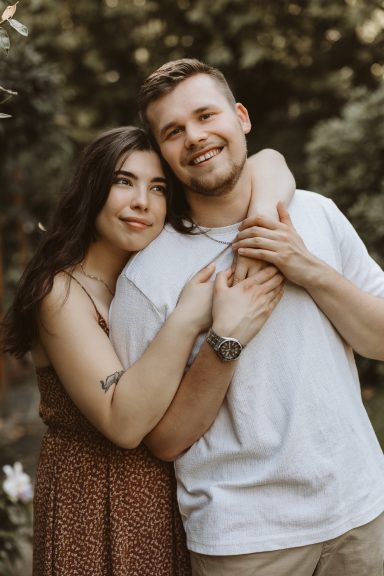 Pärchen Couple Shooting Botanischer Garten Braunschweig 