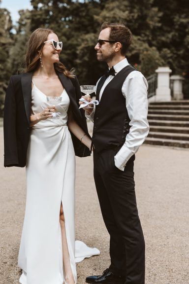 Brautpaar Hochzeit Schloss Richmond Braunschweig 