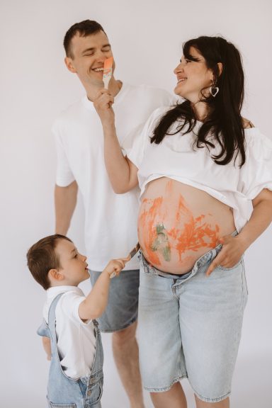Babybauch Newborn Fotoshooting Studio Shooting Braunschweig 