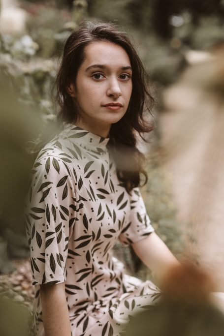 Portrait Frau Botanischer Garten Braunschweig
