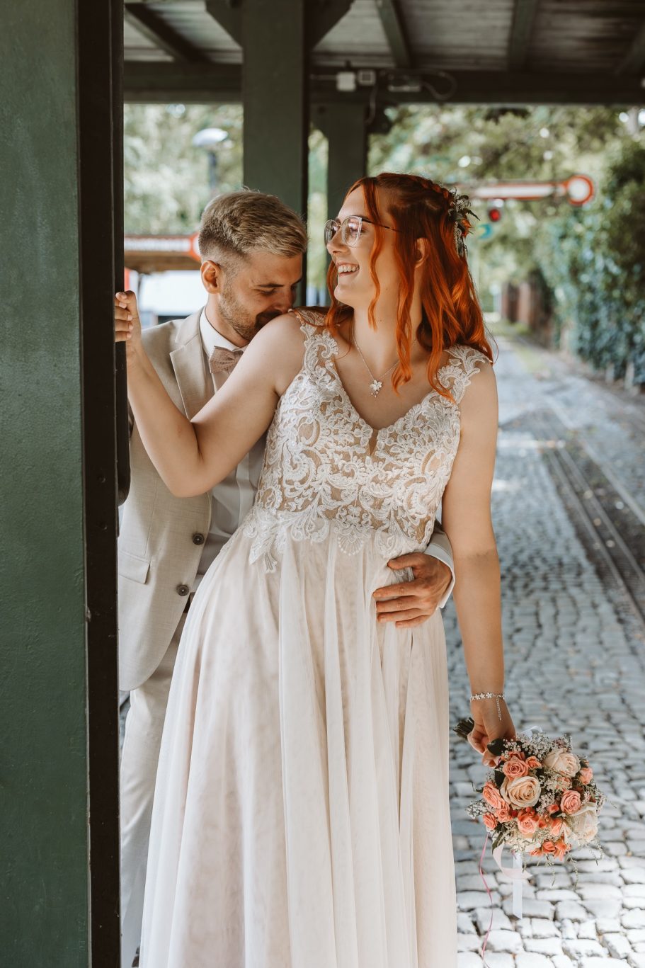 Brautpaar Hochzeit Lokpark Braunschweig 