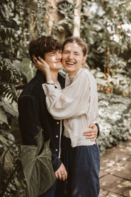 Couple Fotoshooting Botanischer Garten Braunschweig