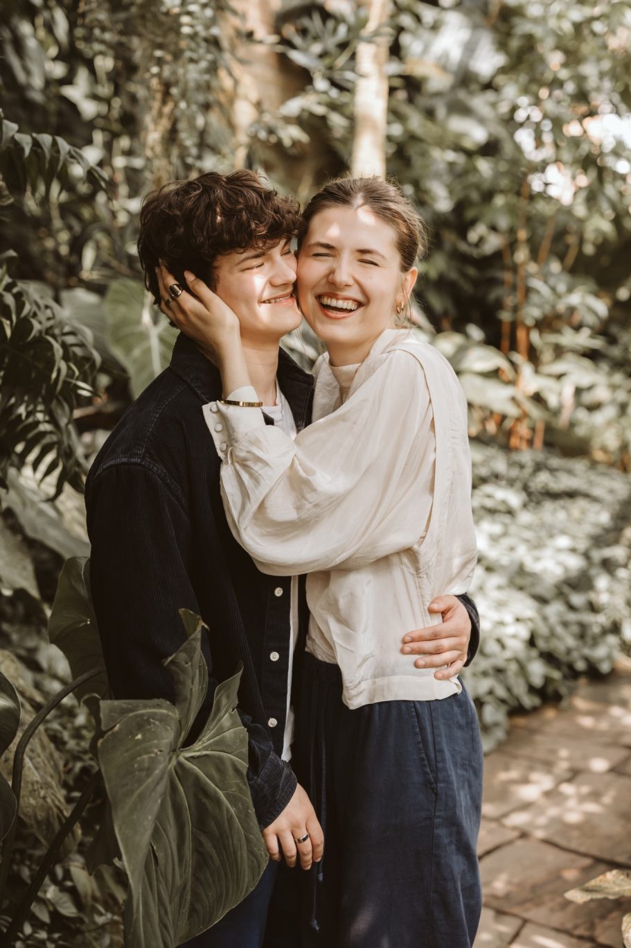 Couple Fotoshooting Botanischer Garten Braunschweig 