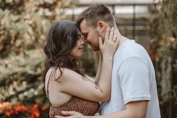 Pärchen Couple Shooting Botanischer Garten Braunschweig 
