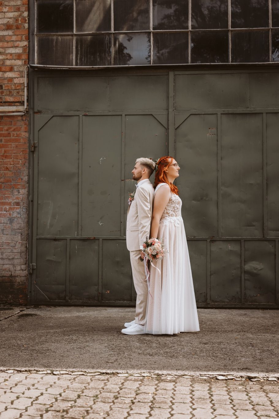 Brautpaar Hochzeit Lokpark Braunschweig 