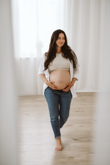 Babybauch Newborn Fotoshooting Studio Shooting Braunschweig