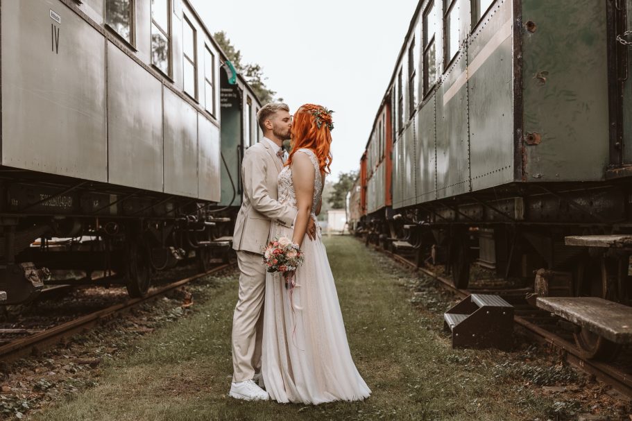 Brautpaar Hochzeit Lokpark Braunschweig 