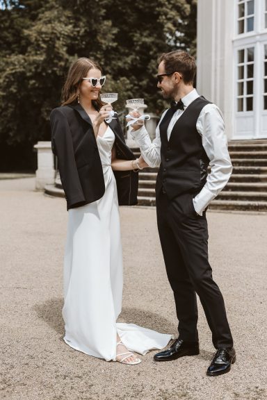 Brautpaar Hochzeit Schloss Richmond Braunschweig 