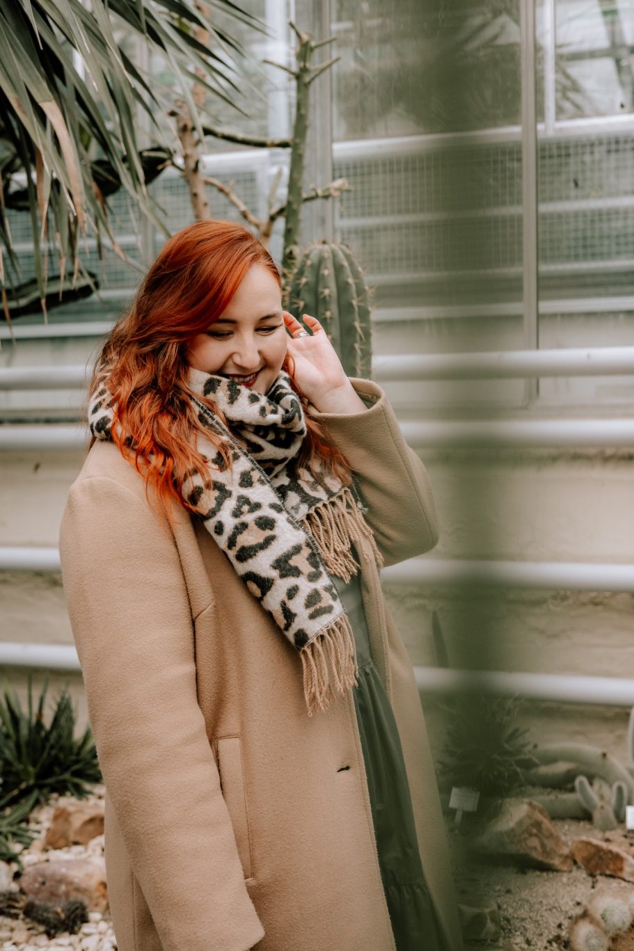 Portrait Frau Botanischer Garten Braunschweig 
